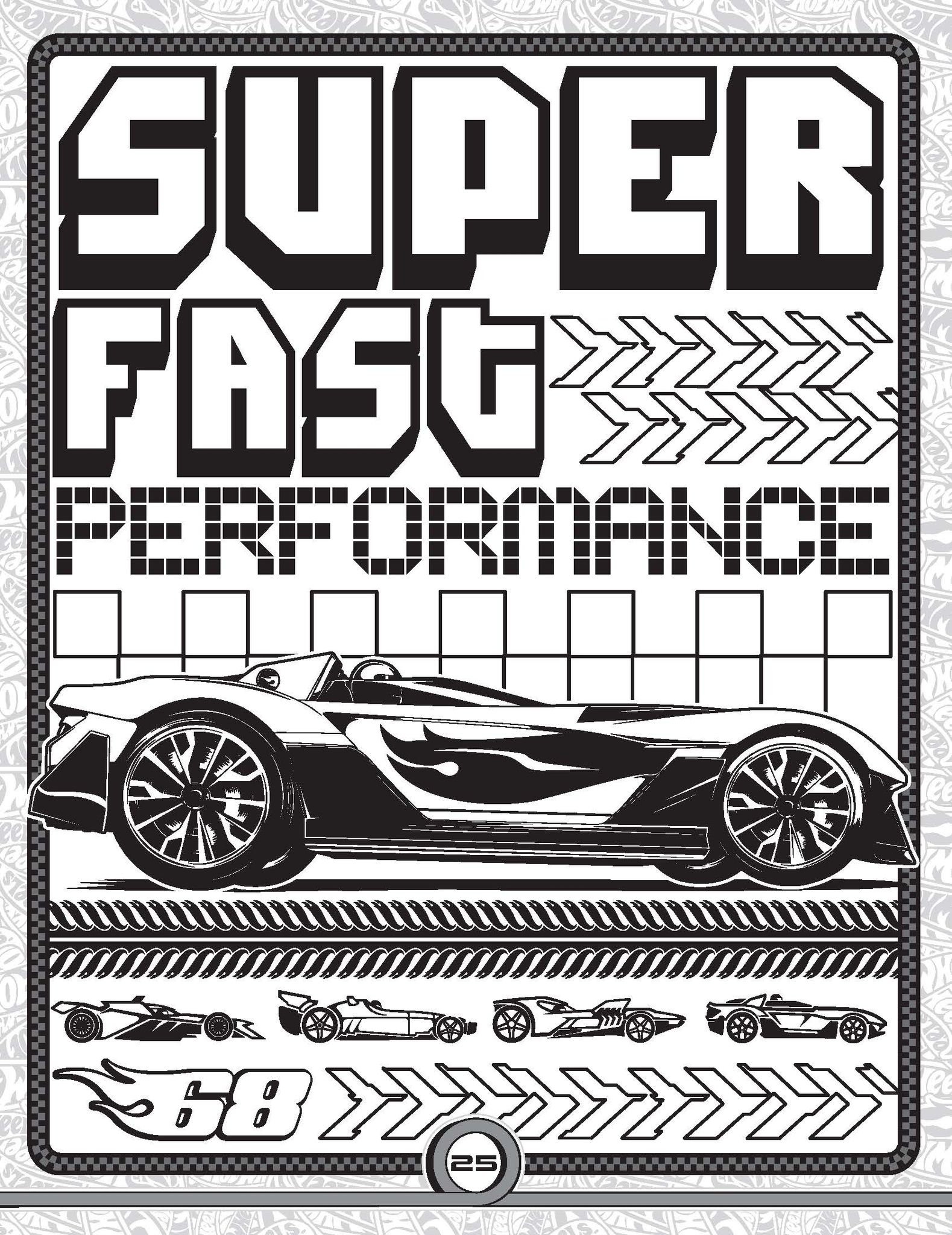 Hot Wheels Bumper Colouring & Puzzle Book