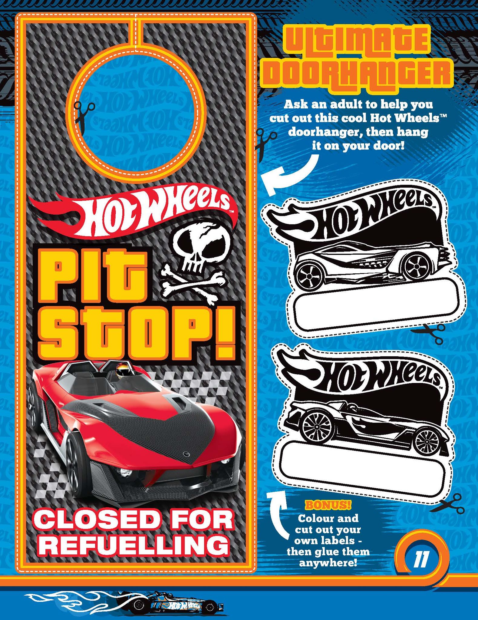 Hot Wheels Activity Book with Stickers