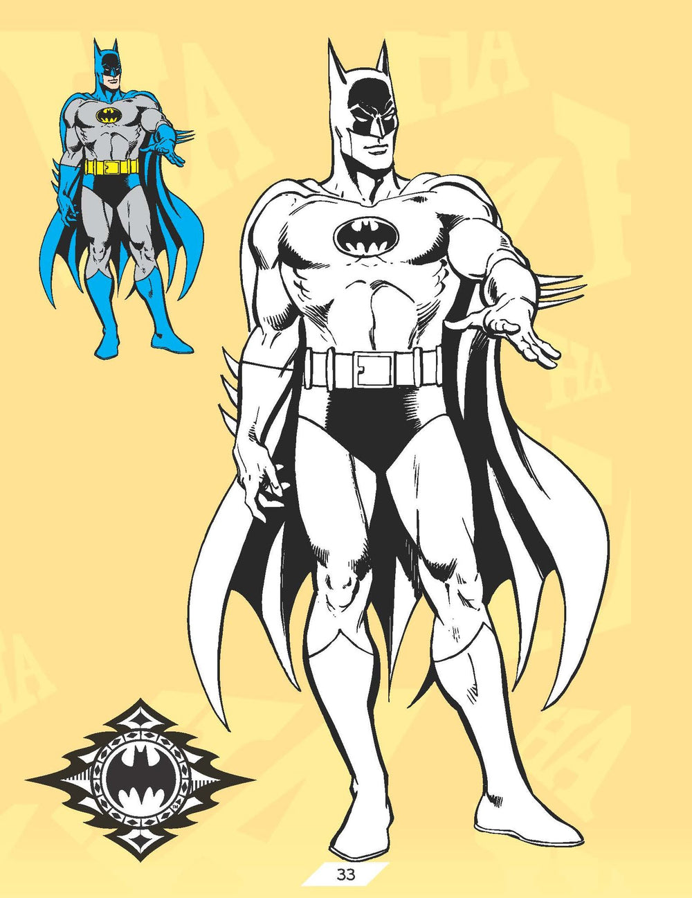 Batman Copy Colouring Book