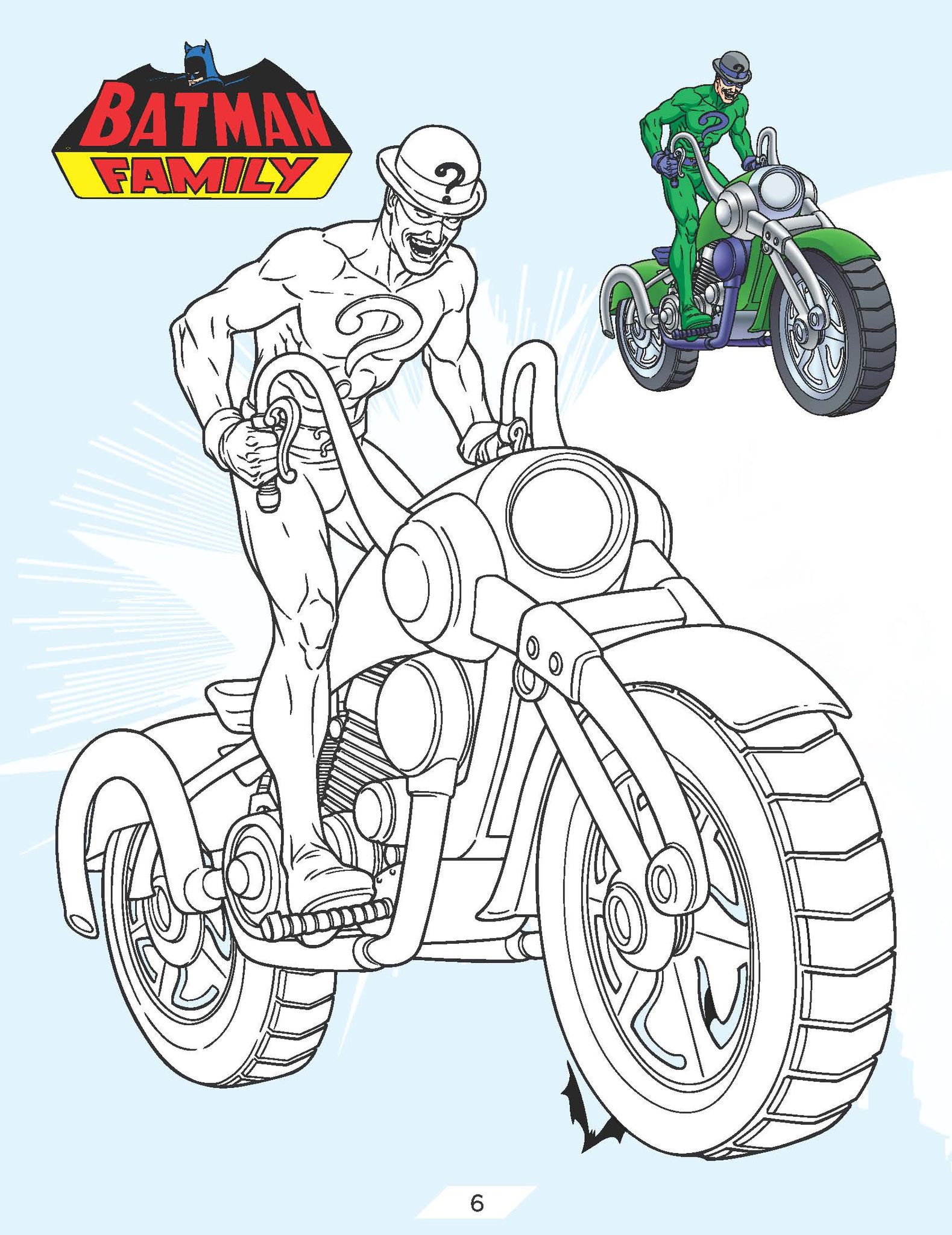 Batman Copy Colouring Book