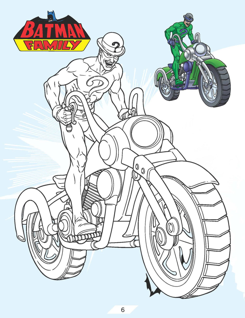 Batman Copy Colouring Book