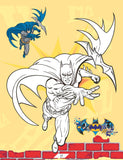 Batman Copy Colouring Book