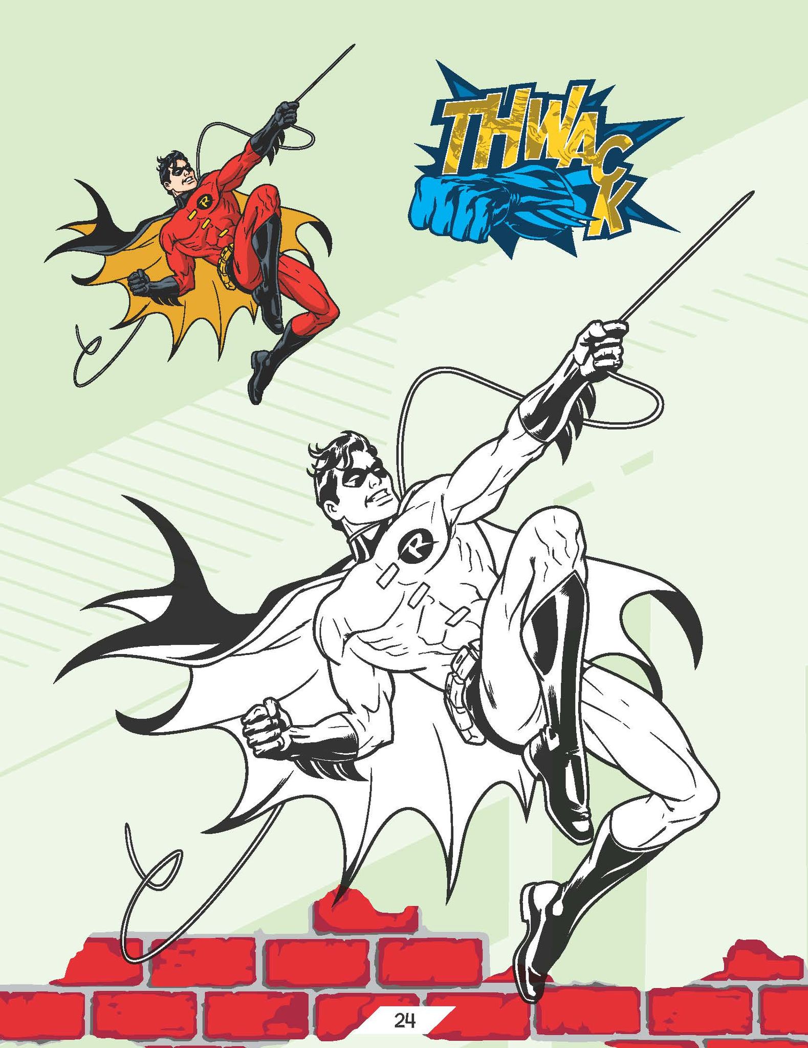 Batman Copy Colouring Book