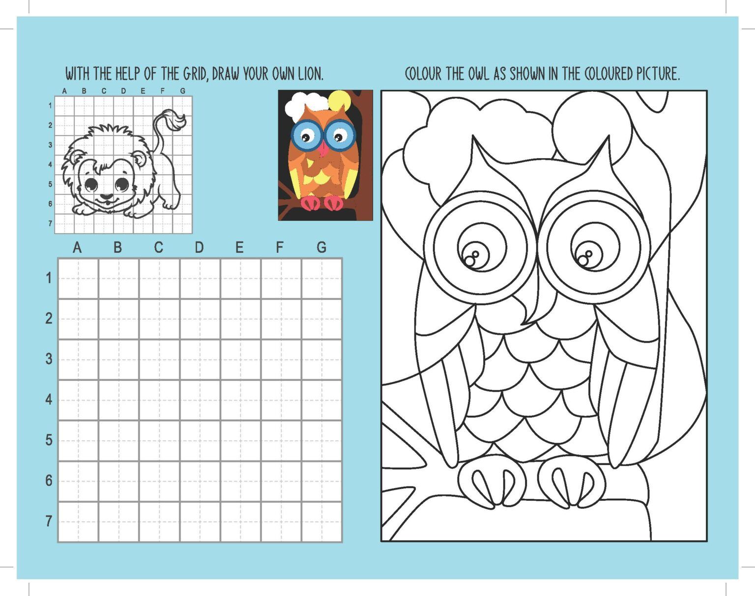 Dreamland Fun with Animals Activity & Colouring