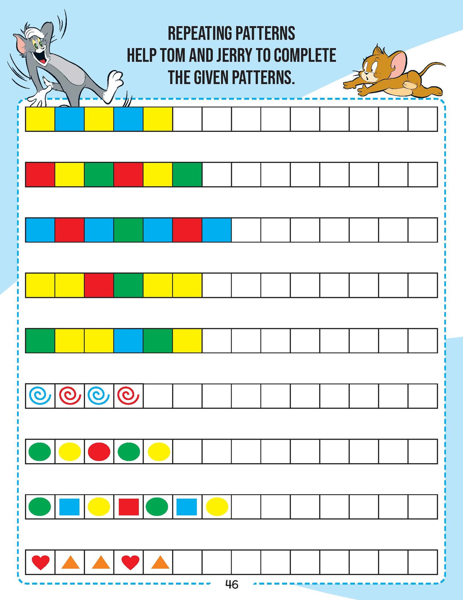 Tom and Jerry Activity and Colouring Book