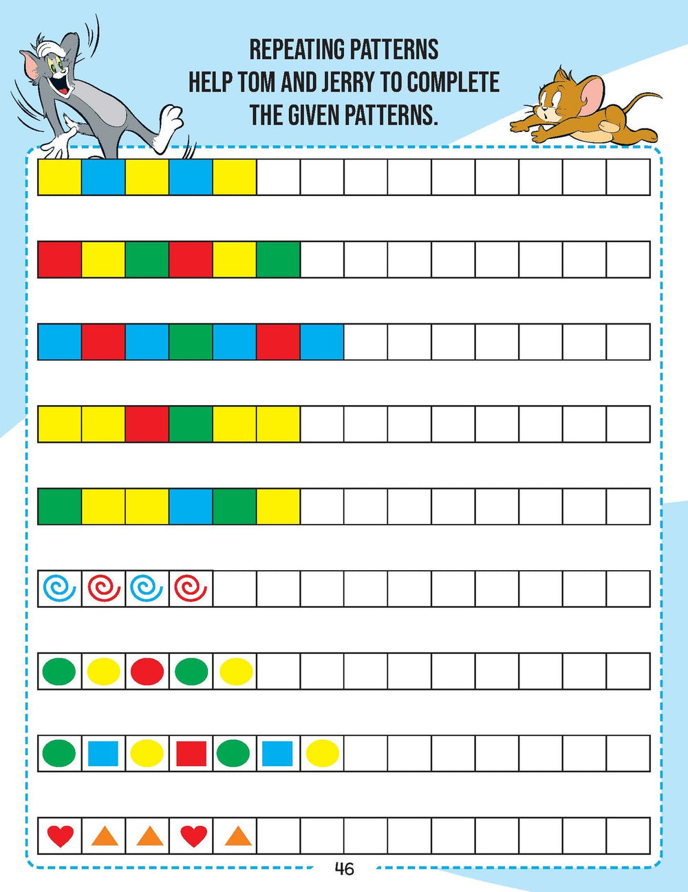 Tom and Jerry Activity and Colouring Book