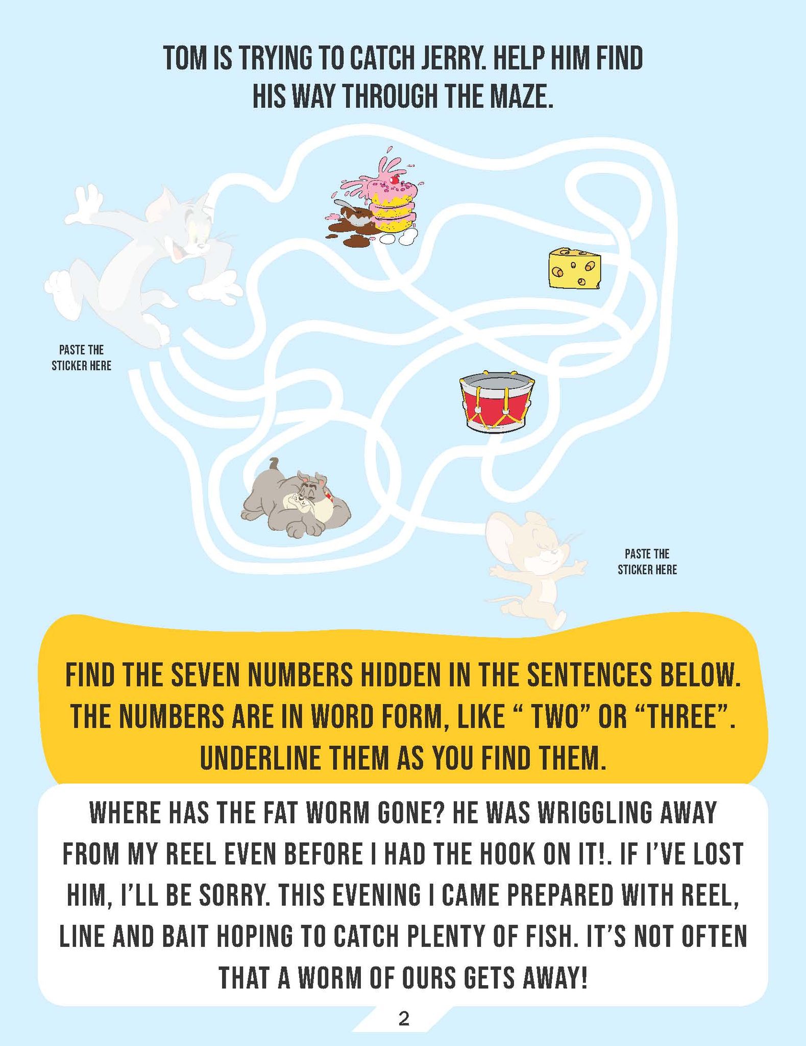 Tom and Jerry Activity and Colouring Book