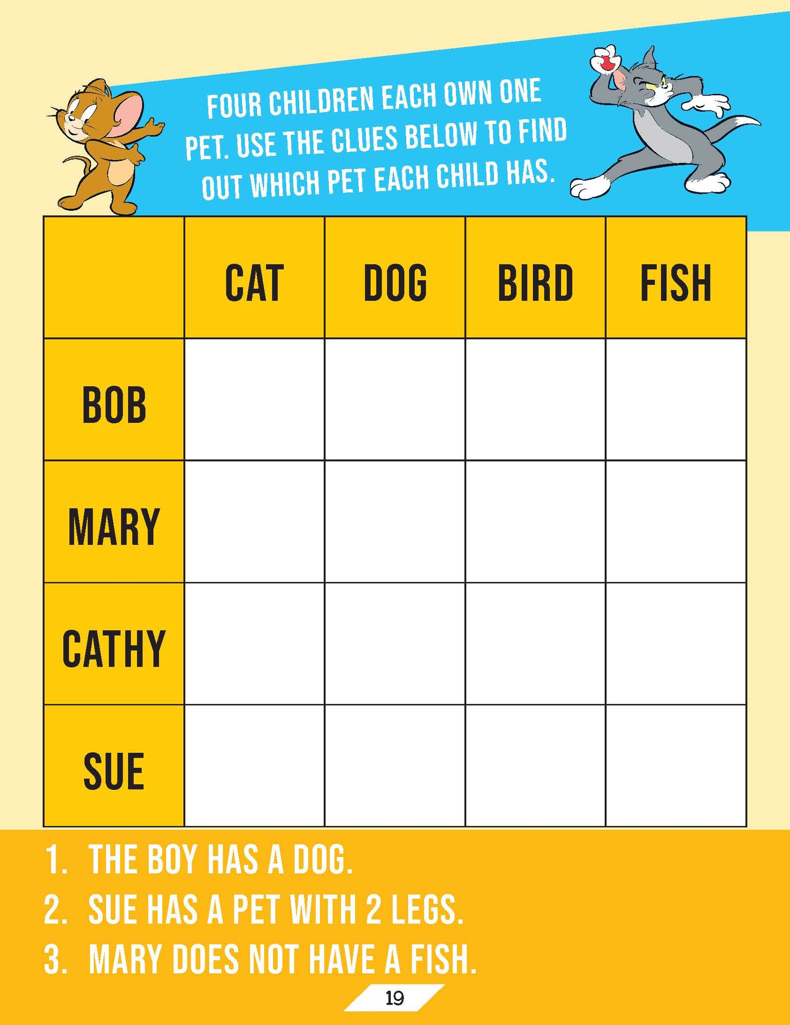 Tom and Jerry Activity and Colouring Book