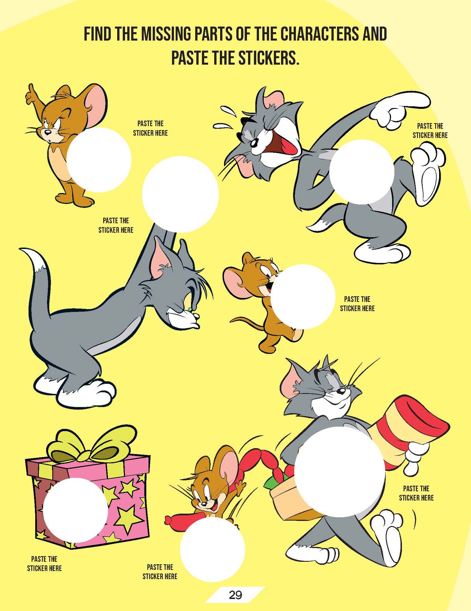 Tom and Jerry Activity and Colouring Book