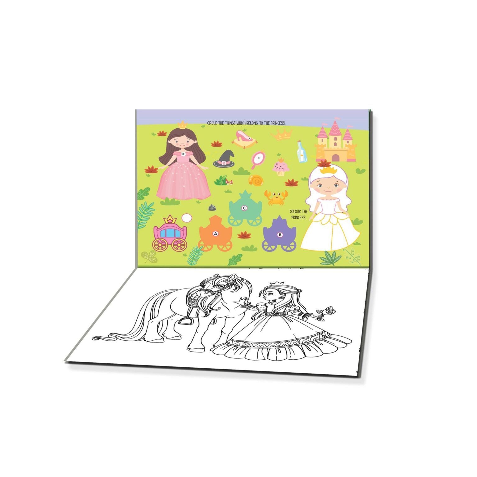 Dreamland Fun with Princess Activity & Colouring