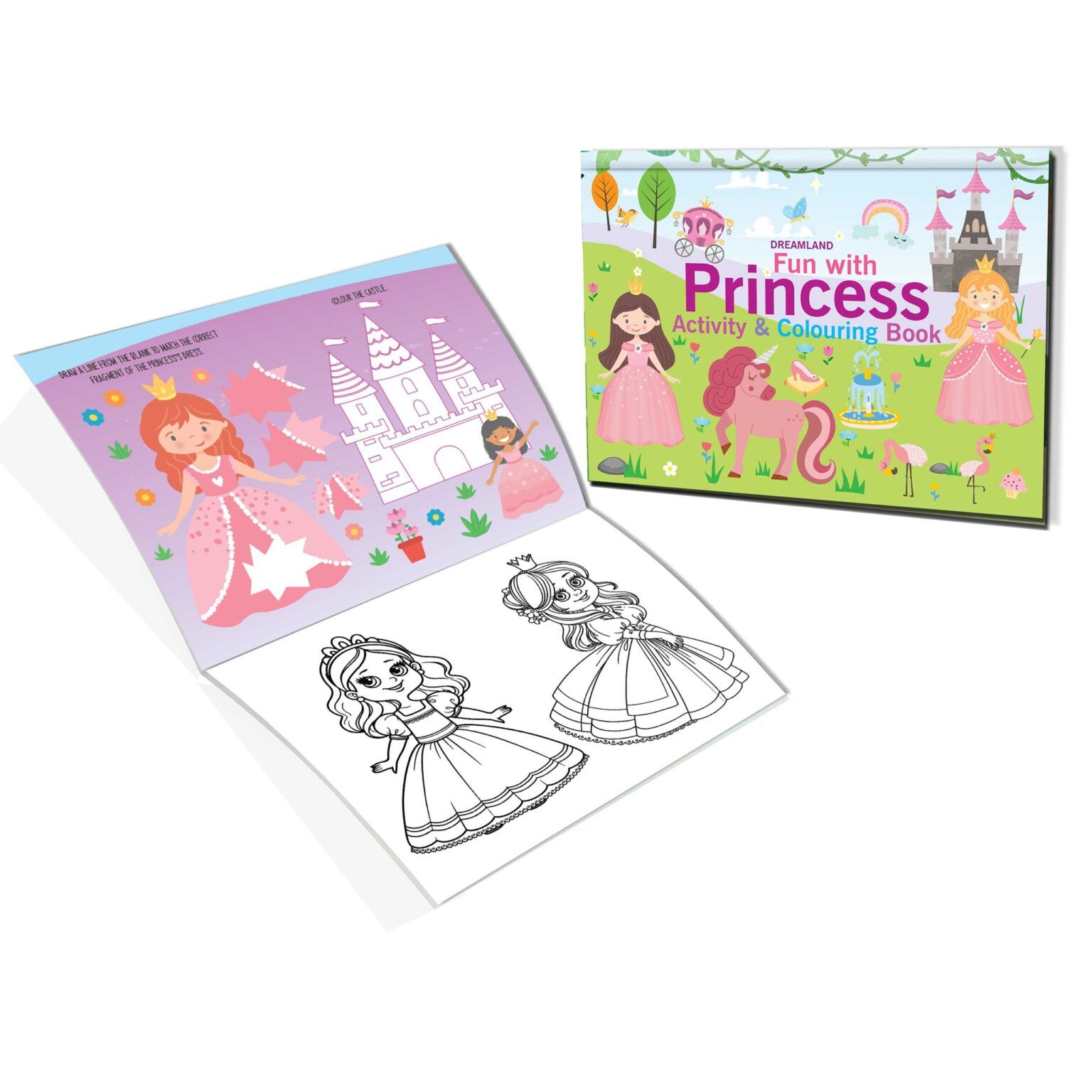 Dreamland Fun with Princess Activity & Colouring