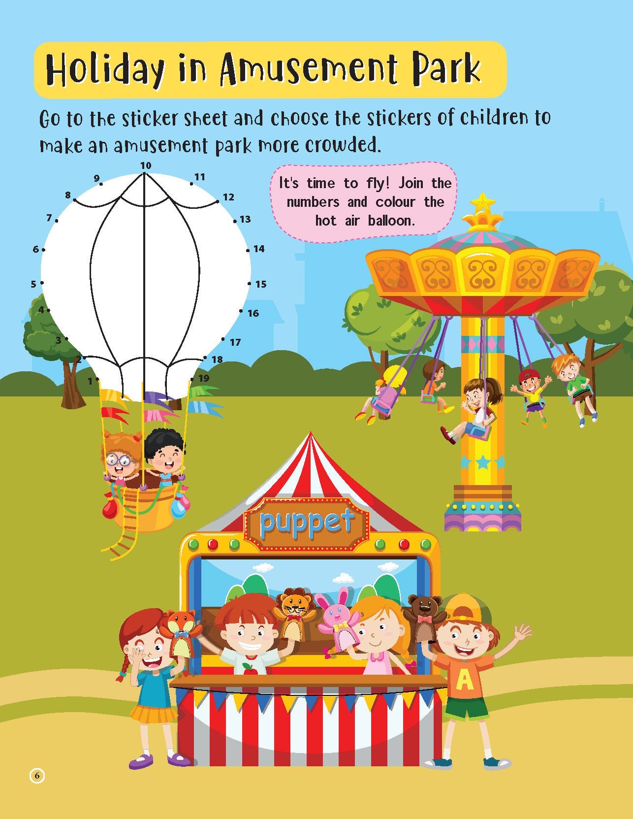 Dreamland  555 Stickers, Holiday and Play Activity and Colouring Book