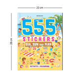 Dreamland  555 Stickers, Sea, Sun and Play Activity & Colouring Book