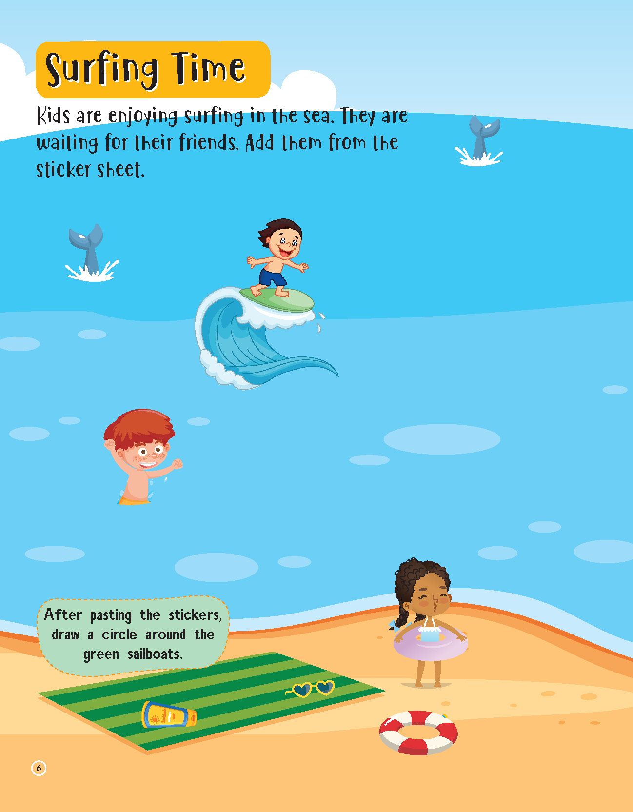 Dreamland  555 Stickers, Sea, Sun and Play Activity & Colouring Book