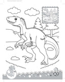 Dreamland Dinosaurs - It's Colour Time With Stickers
