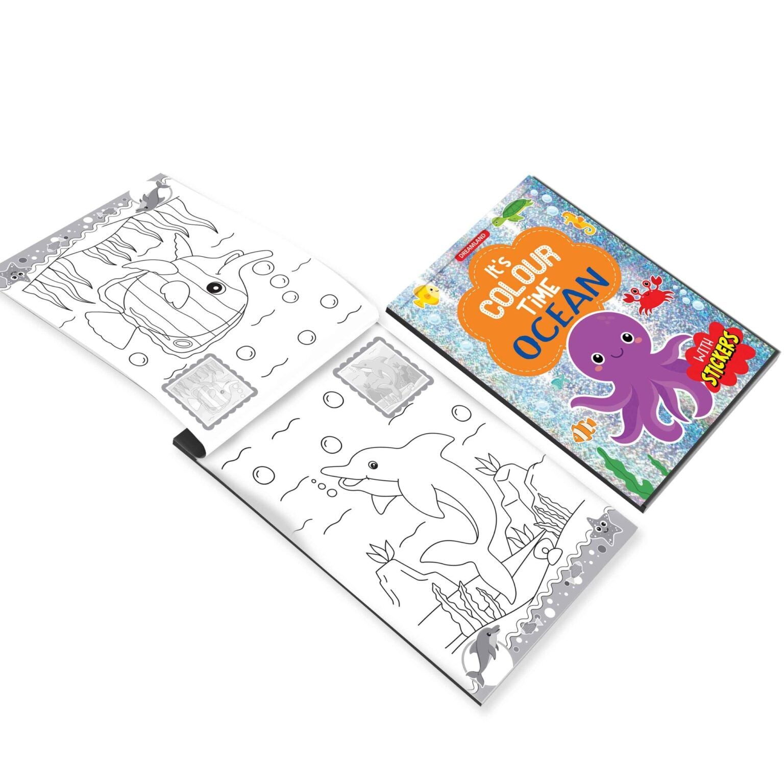 Dreamland Ocean- It's Colour time with Stickers