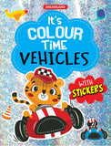 Dreamland Vehicles- It's Colour time with Stickers