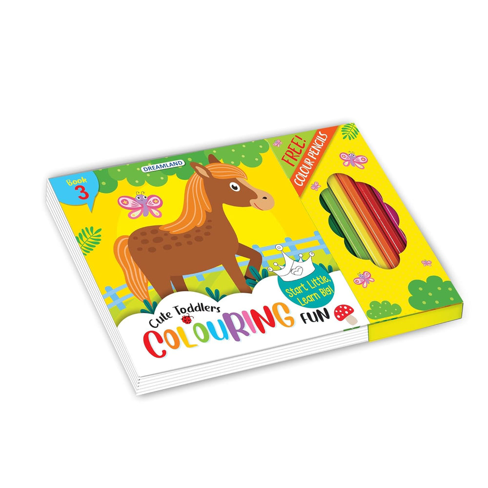 Dreamland Publications - Cute Toddlers Colouring Fun Book 3