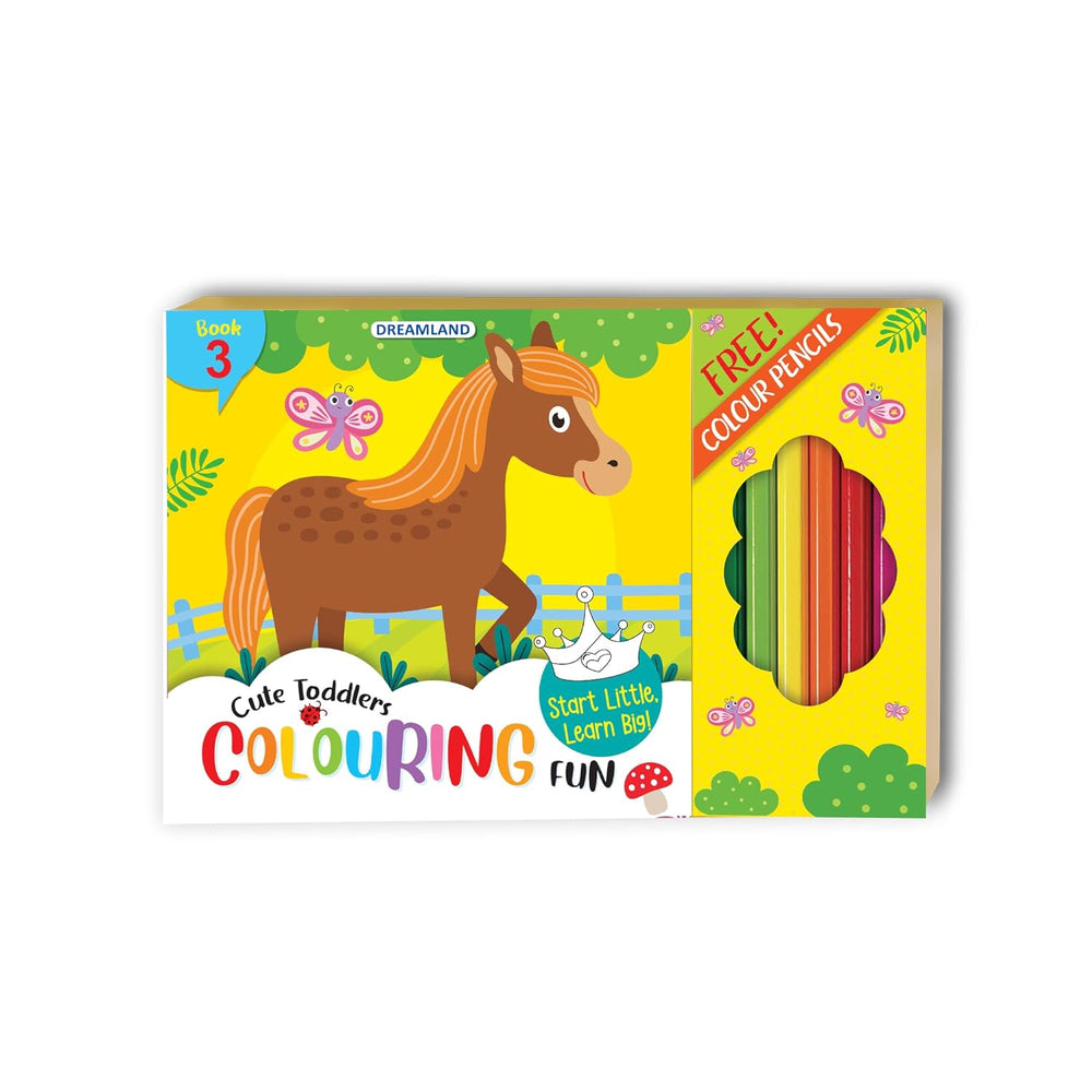 Dreamland Publications - Cute Toddlers Colouring Fun Book 3