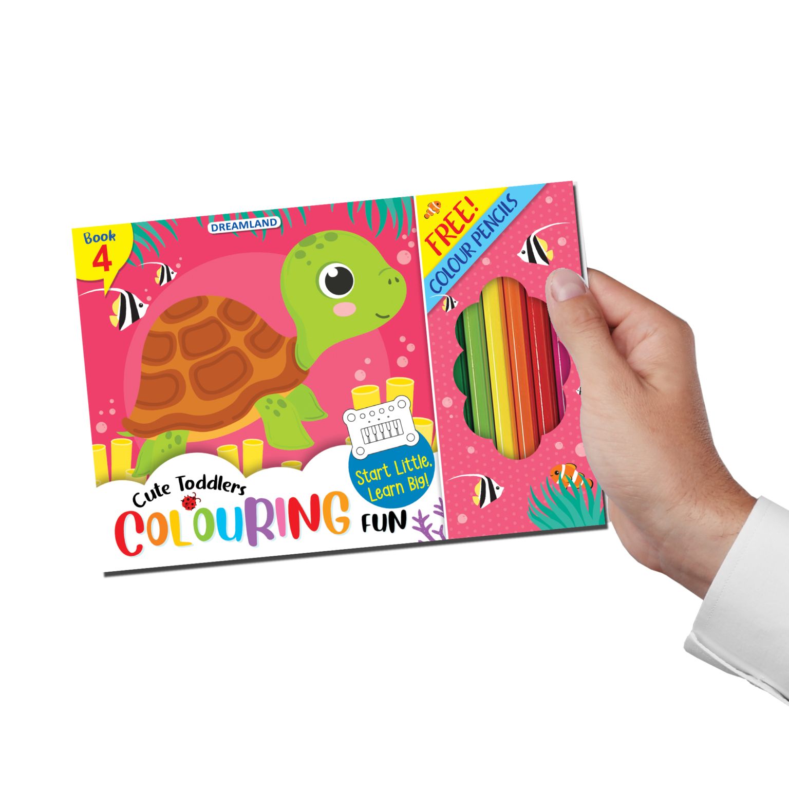 Dreamland Publications - Cute Toddlers Colouring Fun Book 4