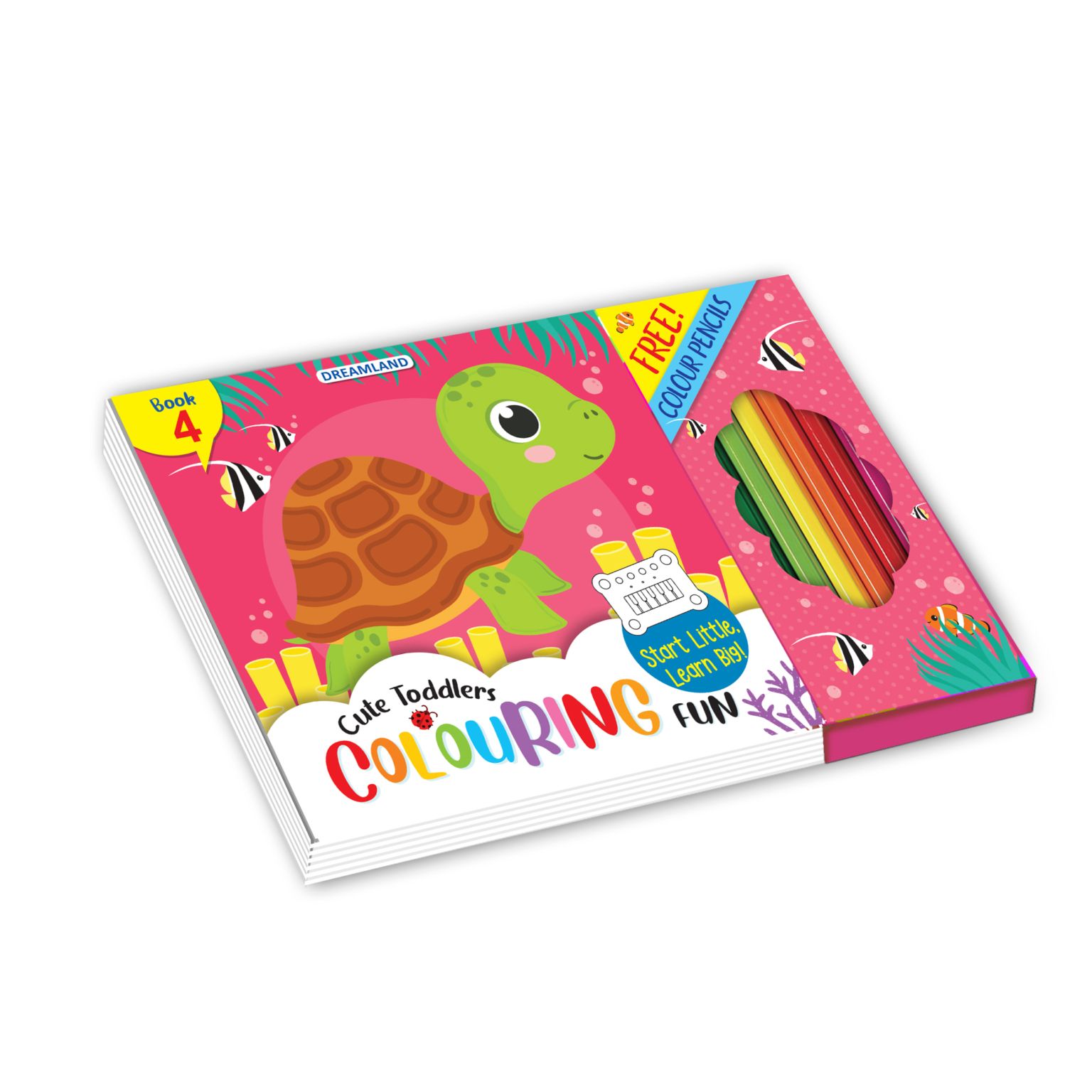 Dreamland Publications - Cute Toddlers Colouring Fun Book 4