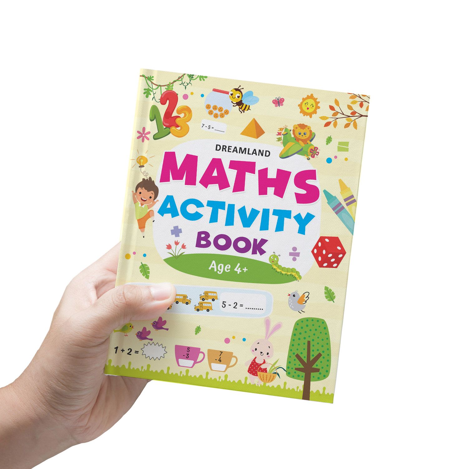 Dreamland Publications - Maths Activity Book Age 4+