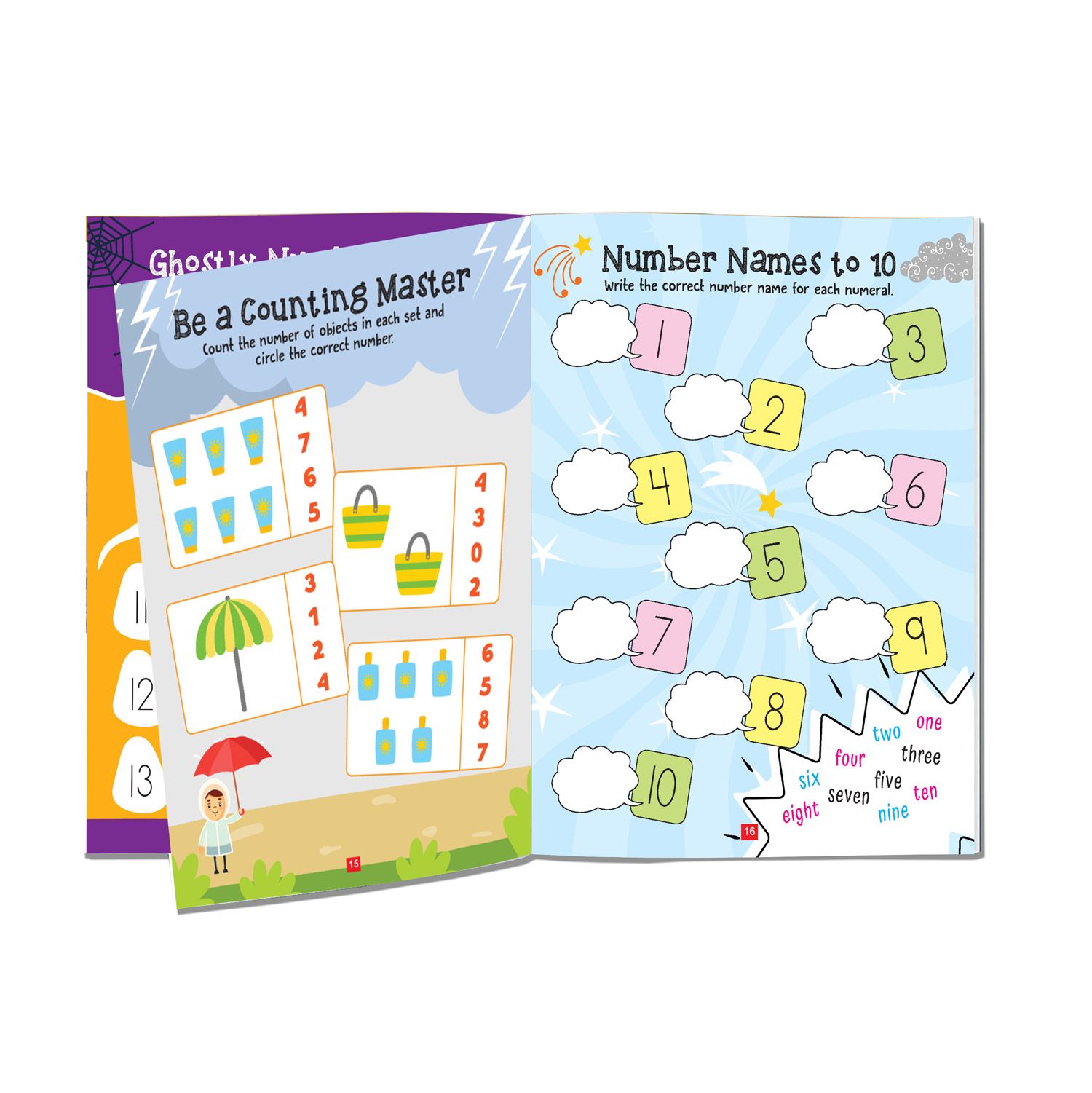 Dreamland Publications - Maths Activity Book Age 4+