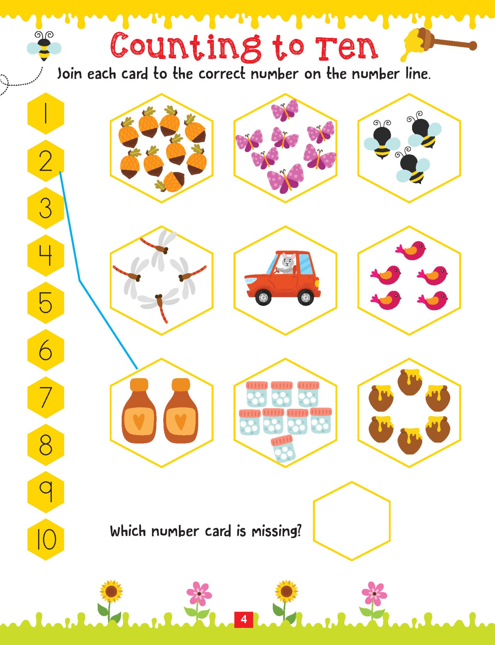 Dreamland Publications - Maths Activity Book Age 4+