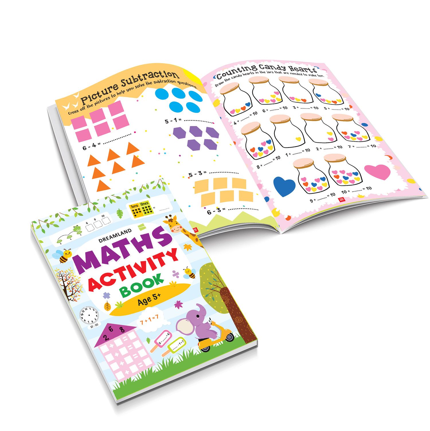 Dreamland Publications - Maths Activity Book Age 5+
