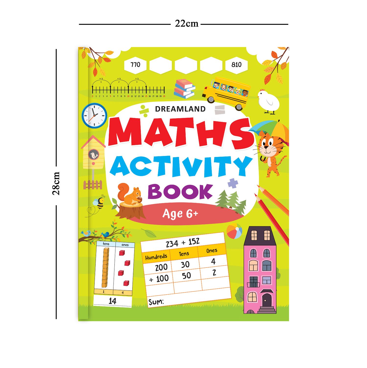 Dreamland Publications - Maths Activity Book Age 6+