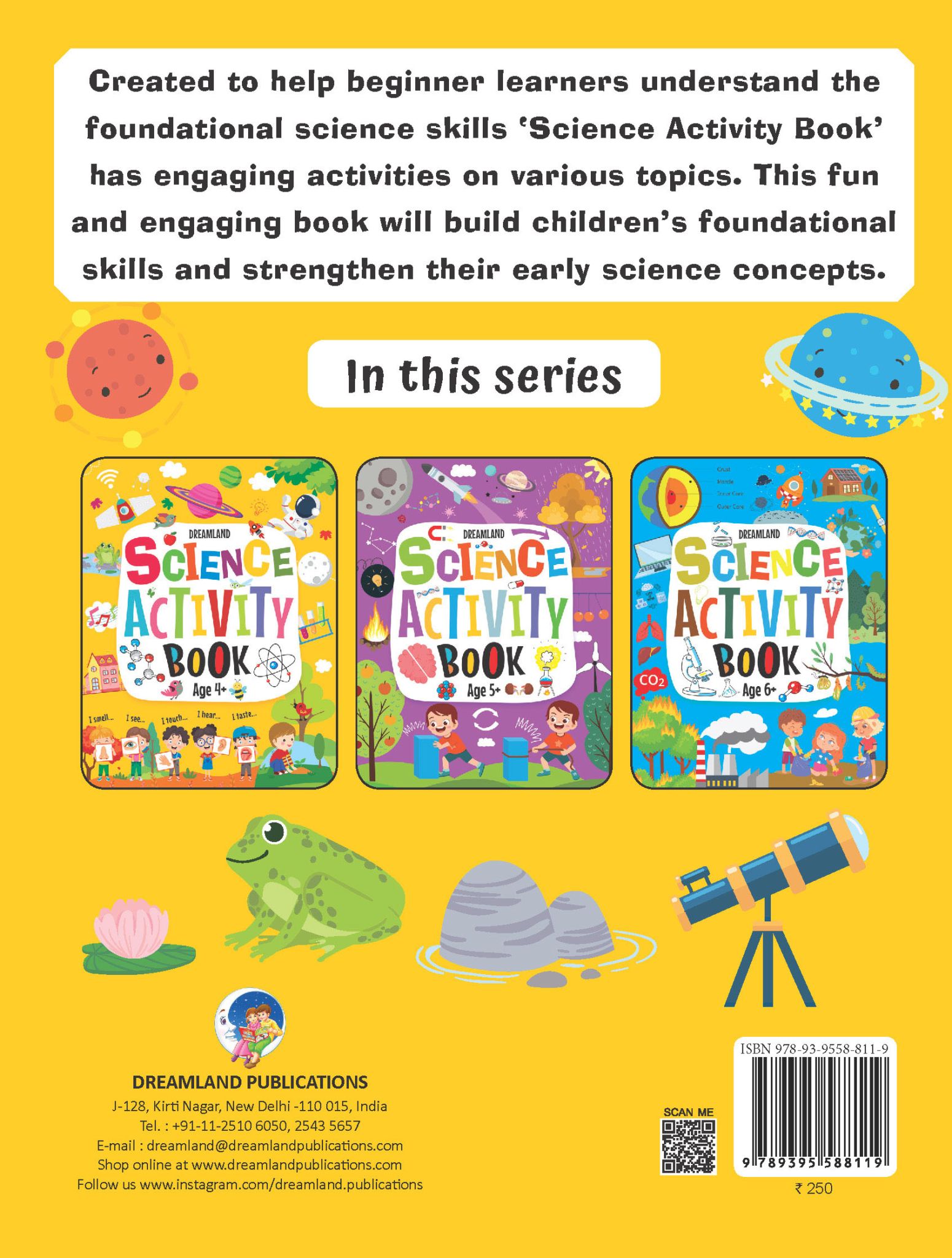 Dreamland Publications - Science Activity Book Age 4+