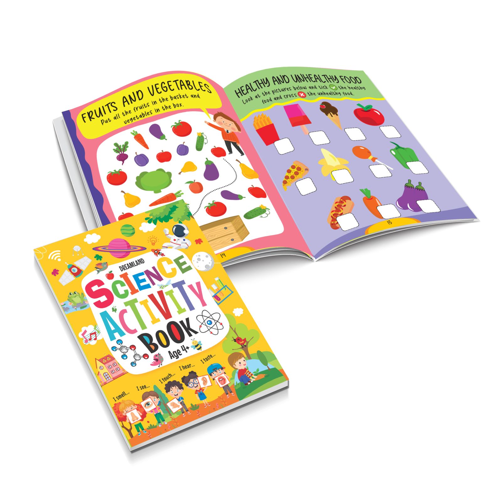 Dreamland Publications - Science Activity Book Age 4+