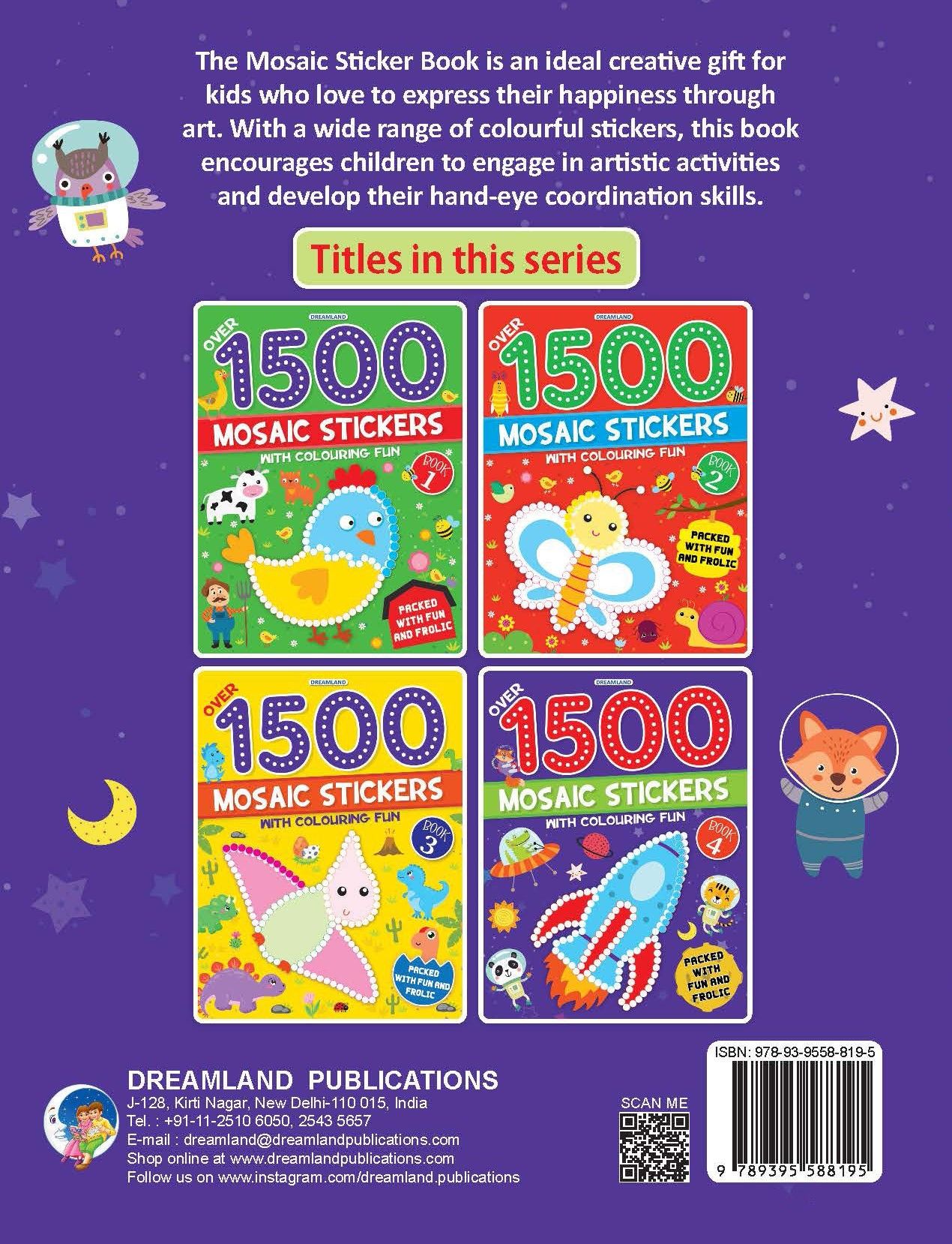 Dreamland Publications - 1500 Mosaic Stickers Book 4