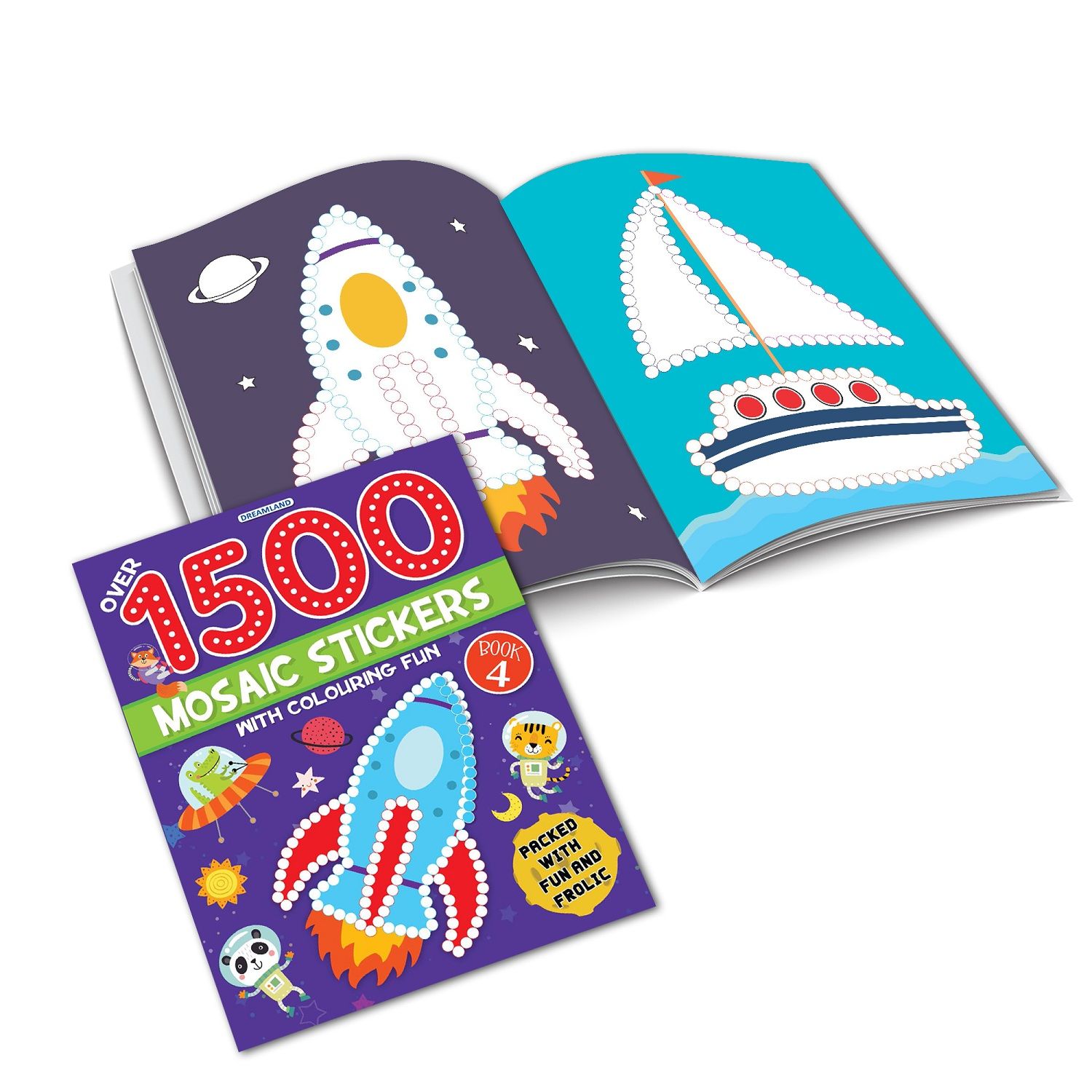 Dreamland Publications - 1500 Mosaic Stickers Book 4
