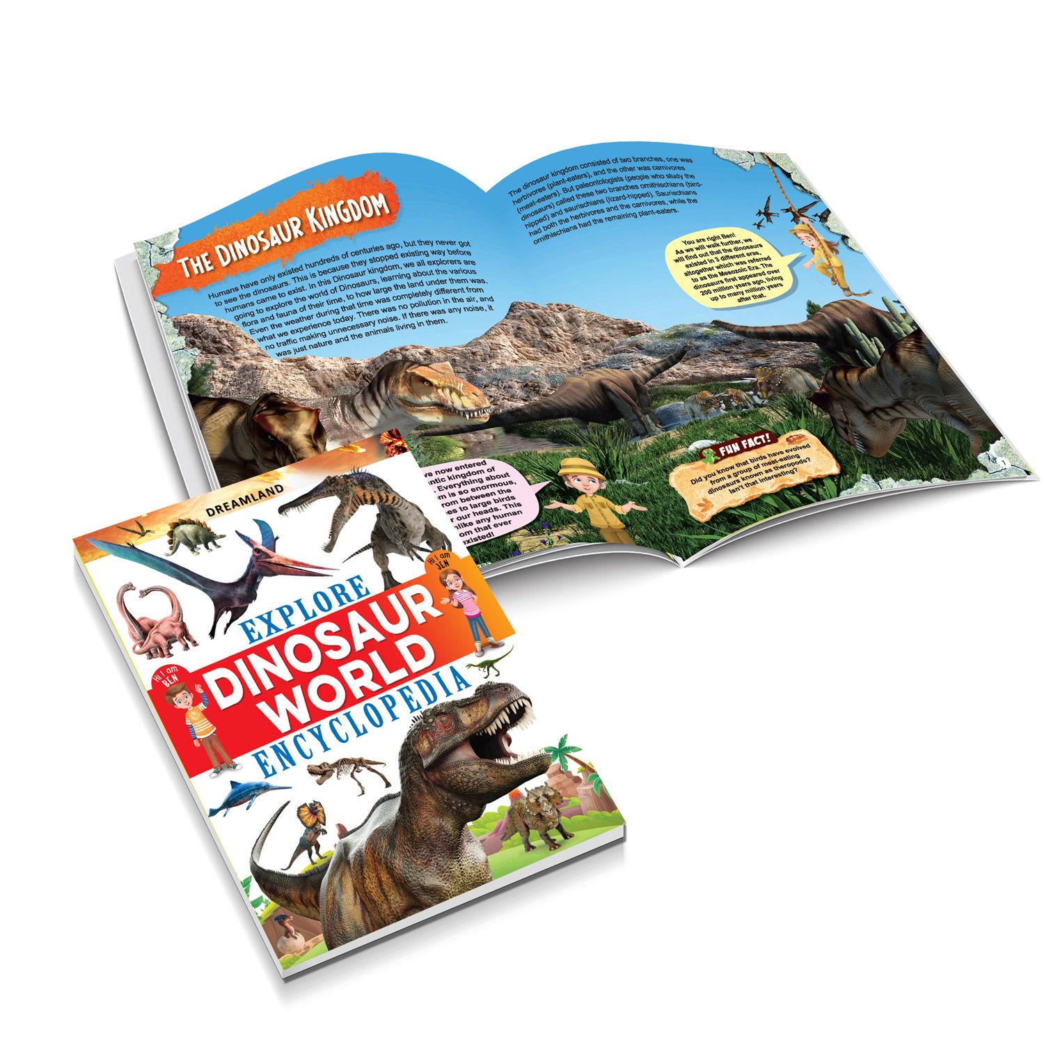 Dreamland Publications - Explore Dinosaur World Encyclopedia