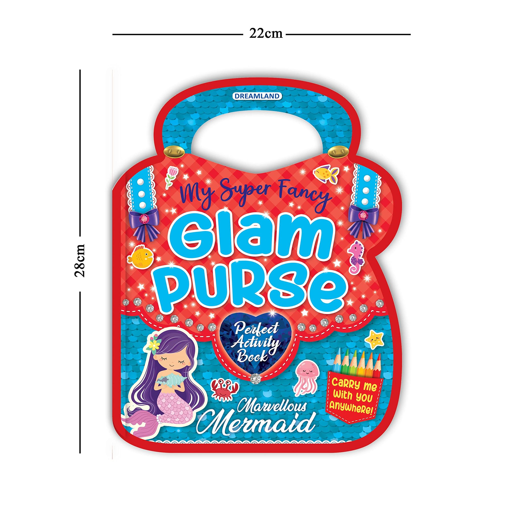 Dreamland Publications - My Super Fancy Glam Purse Marvellous Mermaid