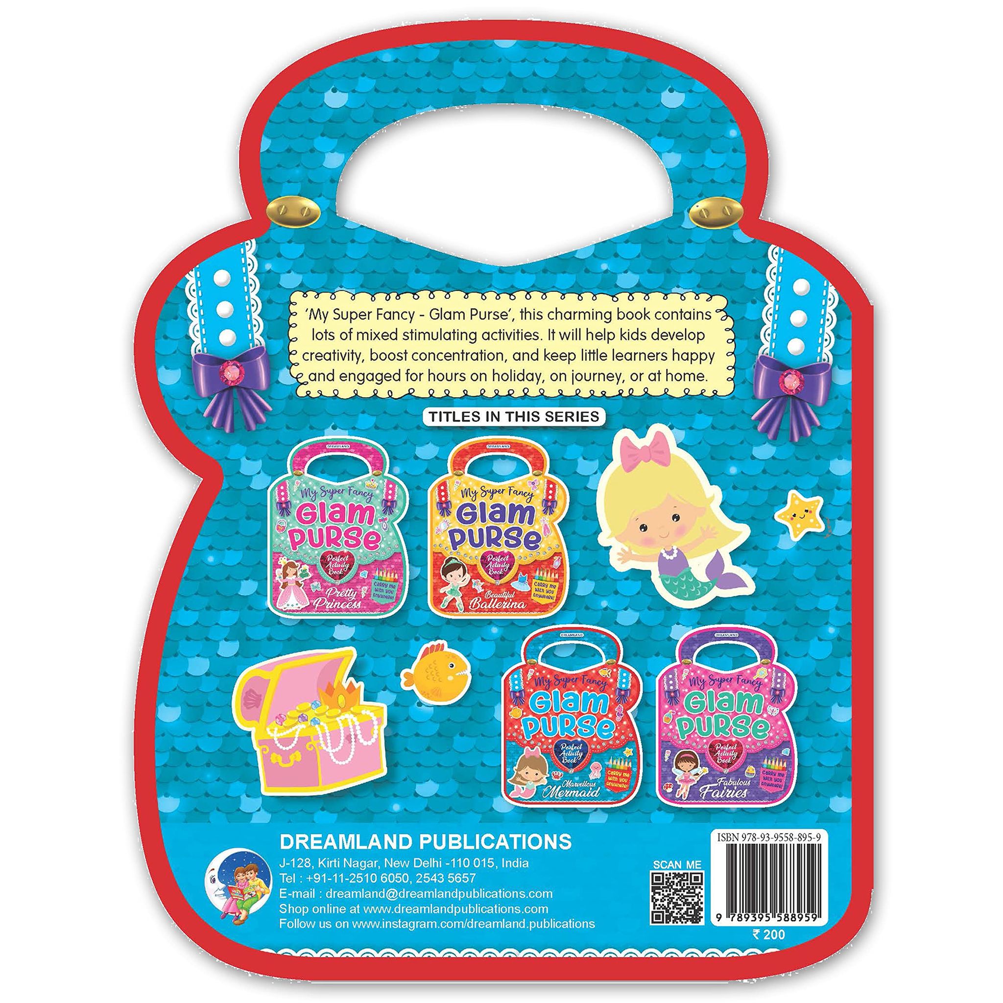 Dreamland Publications - My Super Fancy Glam Purse Marvellous Mermaid