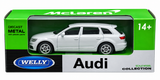 Welly 1:64 Audi Q7 diecast model car in White - Toy Marche