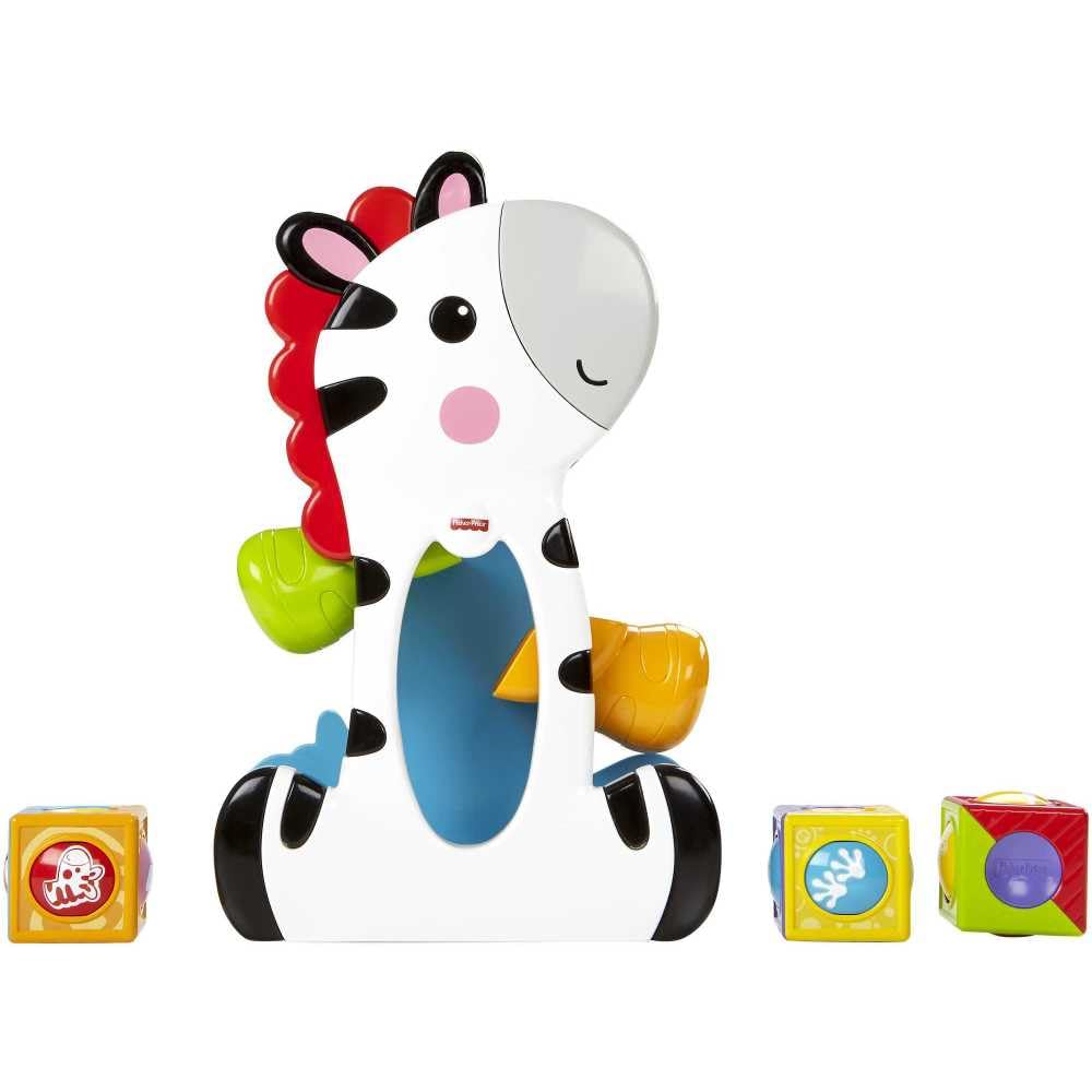 Fisher Price Roller Blocks Tumblin' Zebra