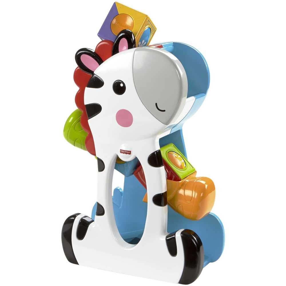 Fisher Price Roller Blocks Tumblin' Zebra