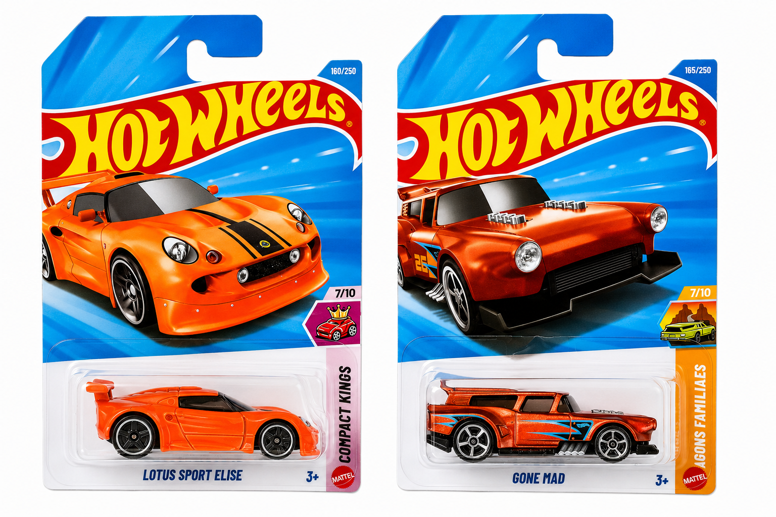 Hot Wheels Lotus Sport Elise and Gone Mad