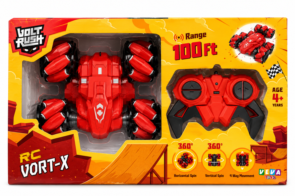 Funskool Volt Rush RC Vort-X Stunt Car