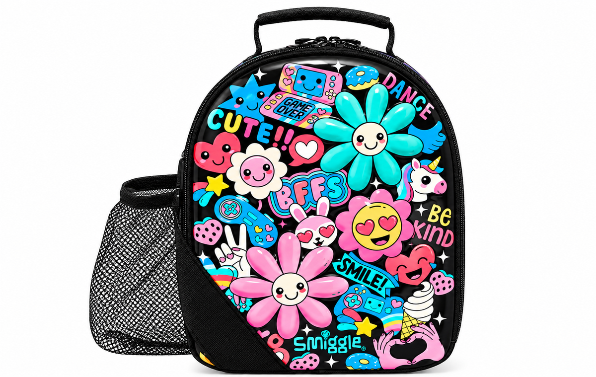 Smiggle Graphic Print Lunchbox