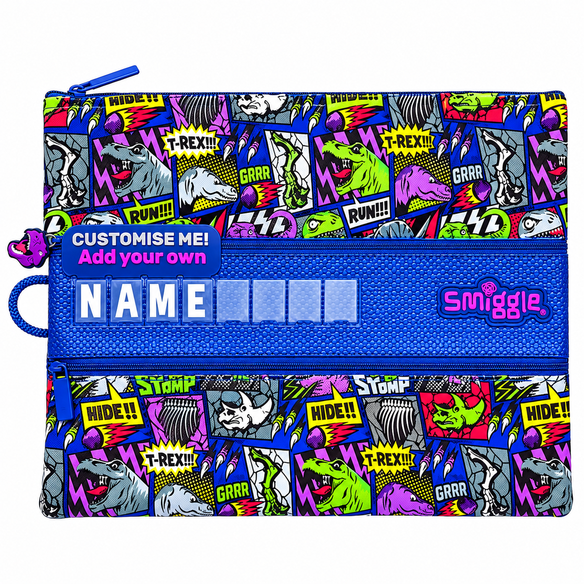 Smiggle Bright Side A4 Id Pencil Case for Kids