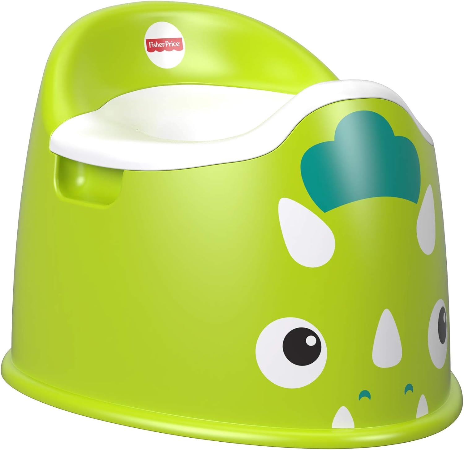 Fisher Price Dino Potty Toilet Trainer with Integrated Splash Guard