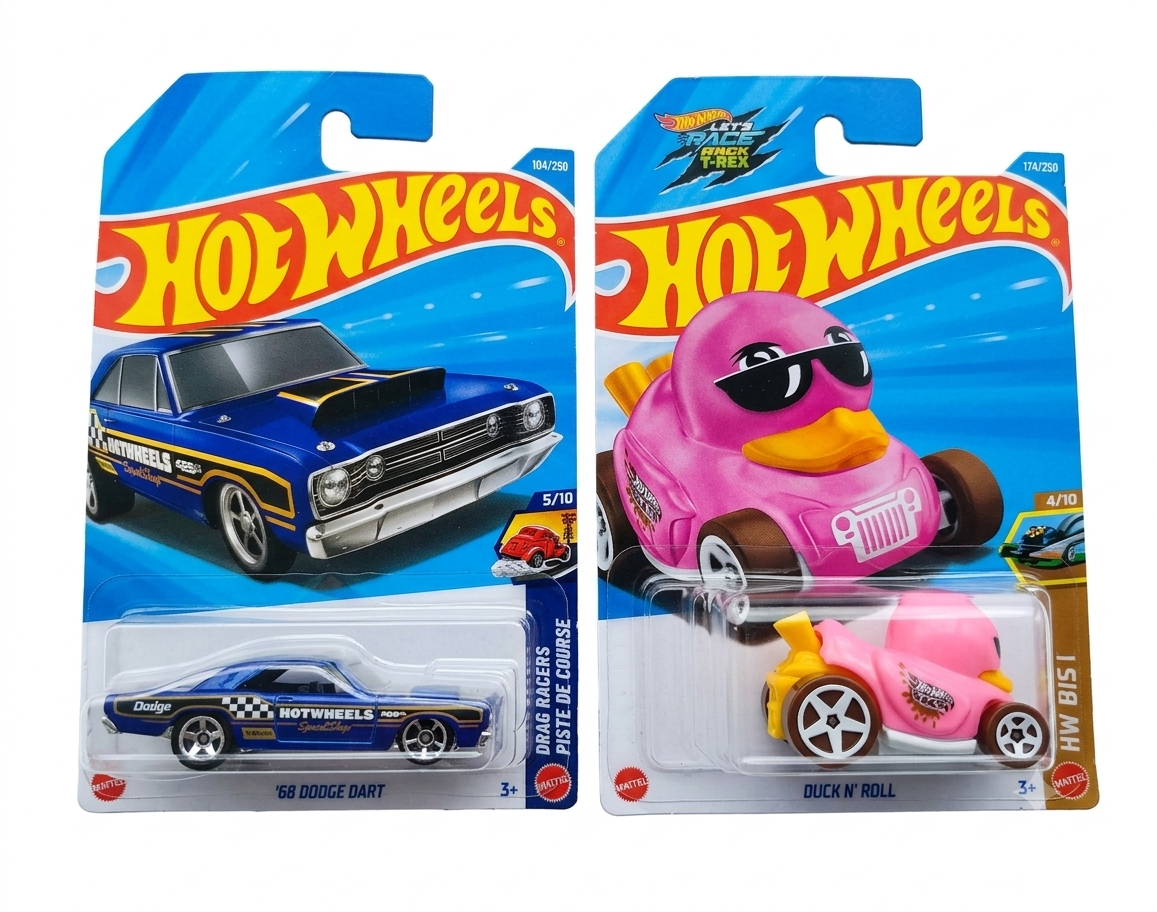 Hot Wheels '68 Dodge Dart and Duck N' Roll