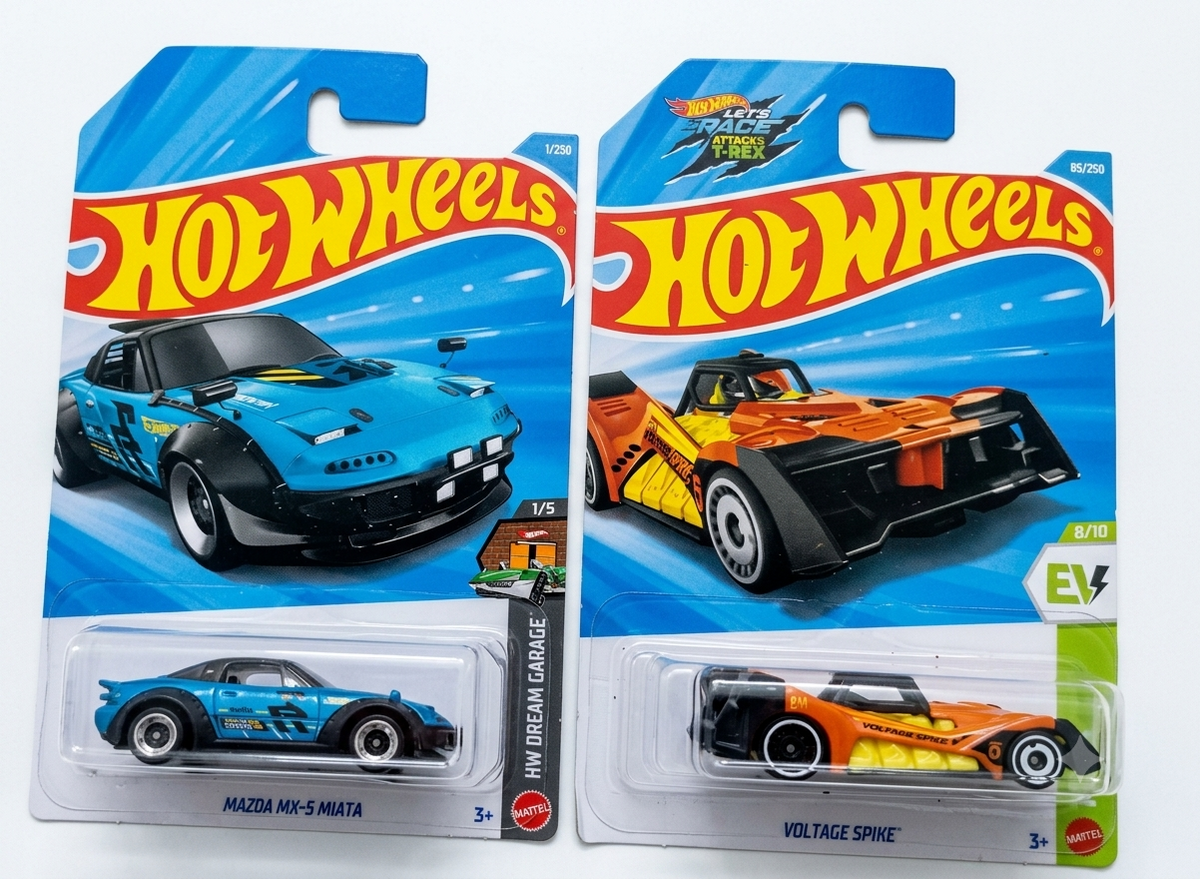 Hot Wheels Mazda MX-5 Miata and Voltage Spike