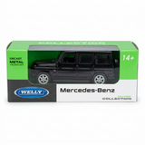 Welly 1:64 Mercedes-Benz G-Class diecast model car in Black - Toy Marche
