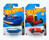 Hot Wheels 1966 Bat Boat and Fiat Beast of Turin