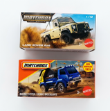 Matchbox The Movie Land Rover 6x6 And Bucket Tipper / Benne Basculante